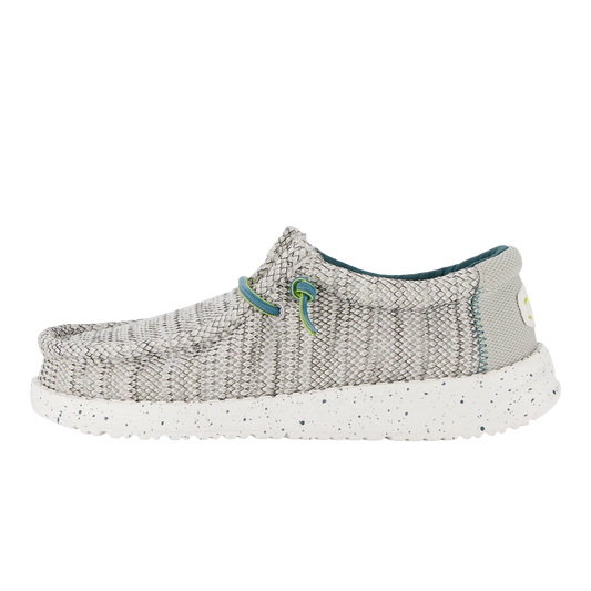 Wally Toddler Heathered Mesh White
