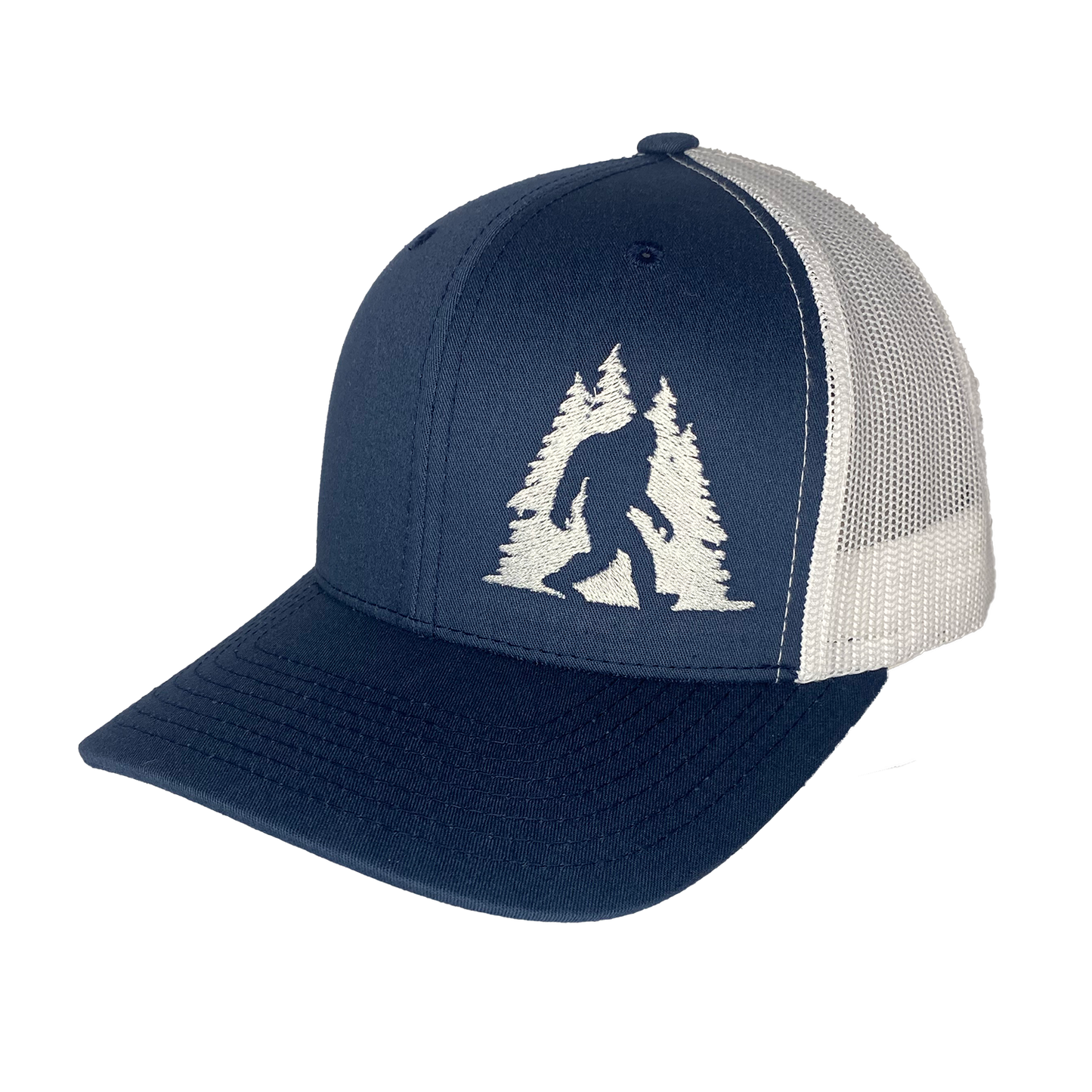 Sasquatch in Trees Trucker Hat