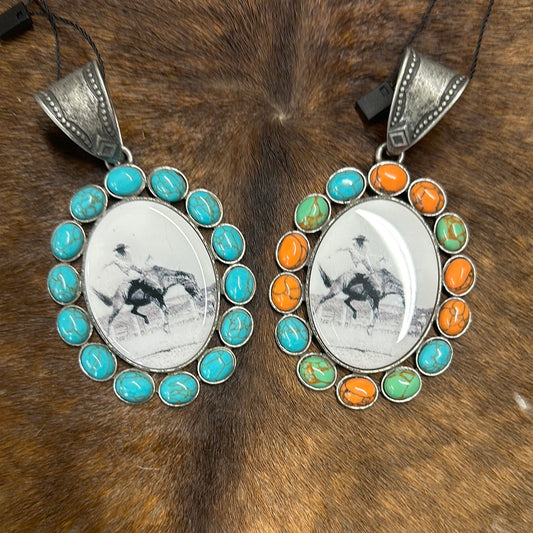 Bronc Pendant