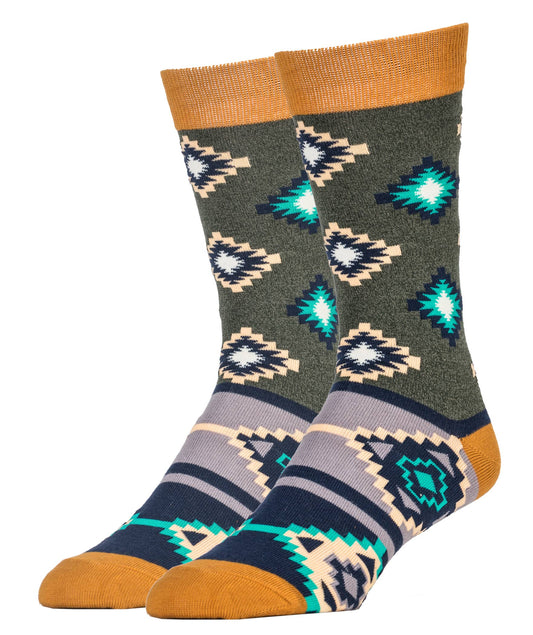 Lemongrass Ale | Men's Premium Cotton Crew Socks