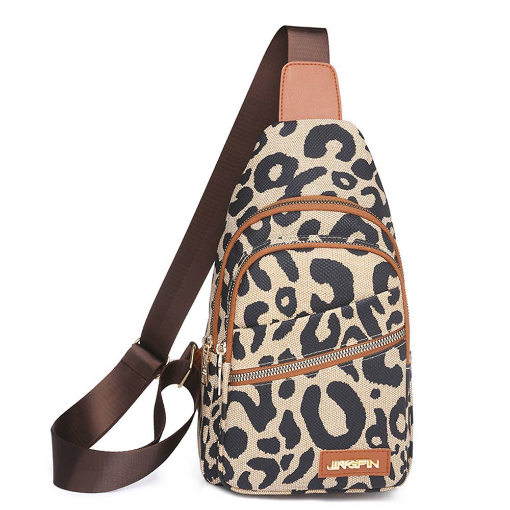 Fashion Zipper Shoulder Bag