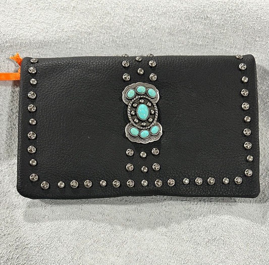 American Bling Black Clutch