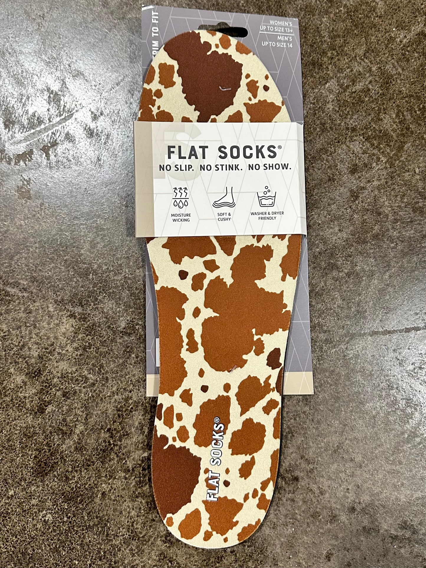 Flat Socks - large