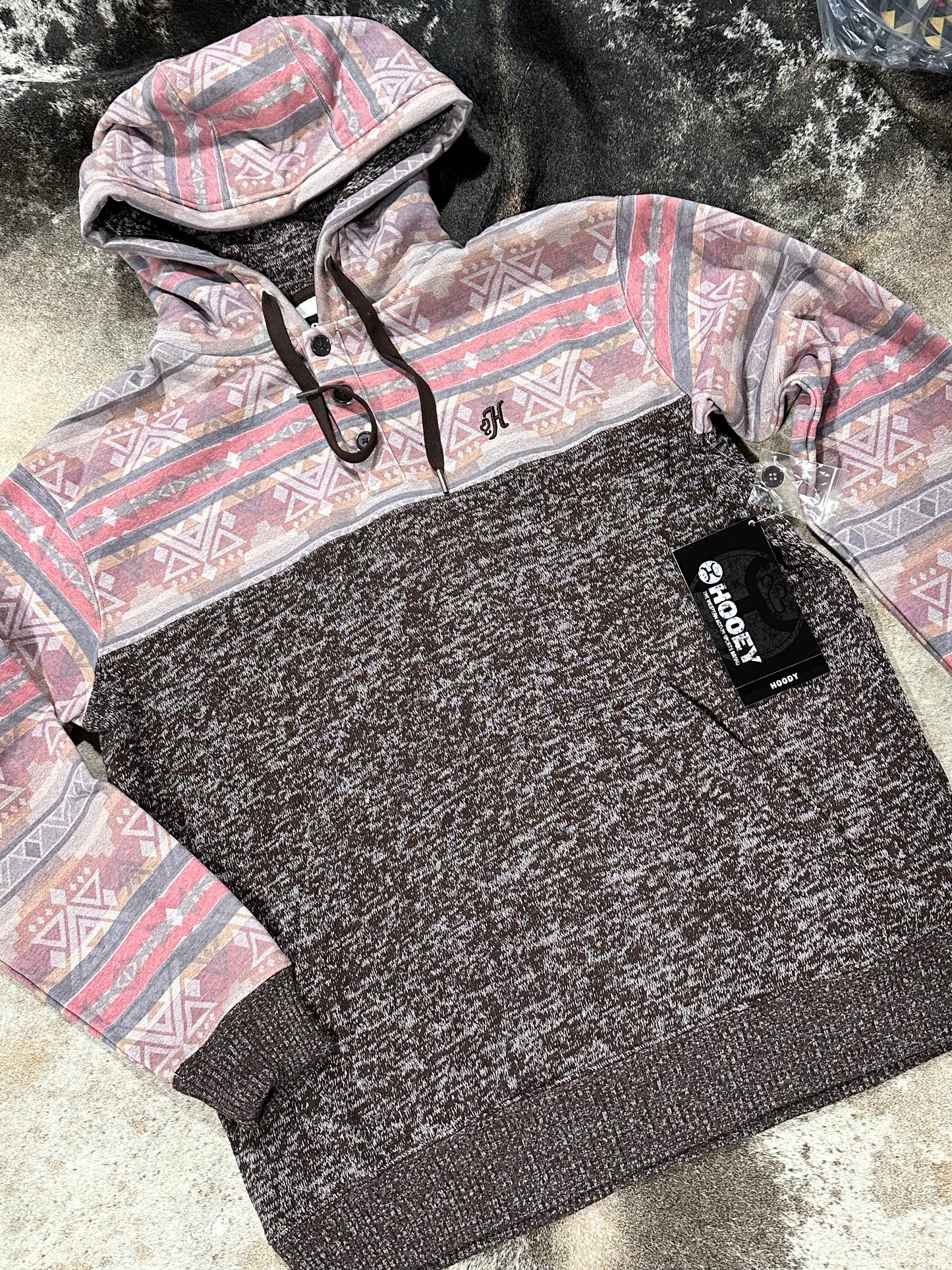 Hooey "Jimmy" Men's Rust Hoody