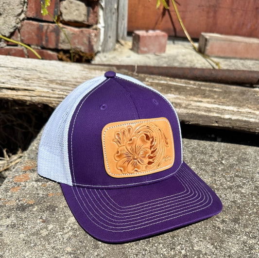 McIntire Purple/White Floral Cap