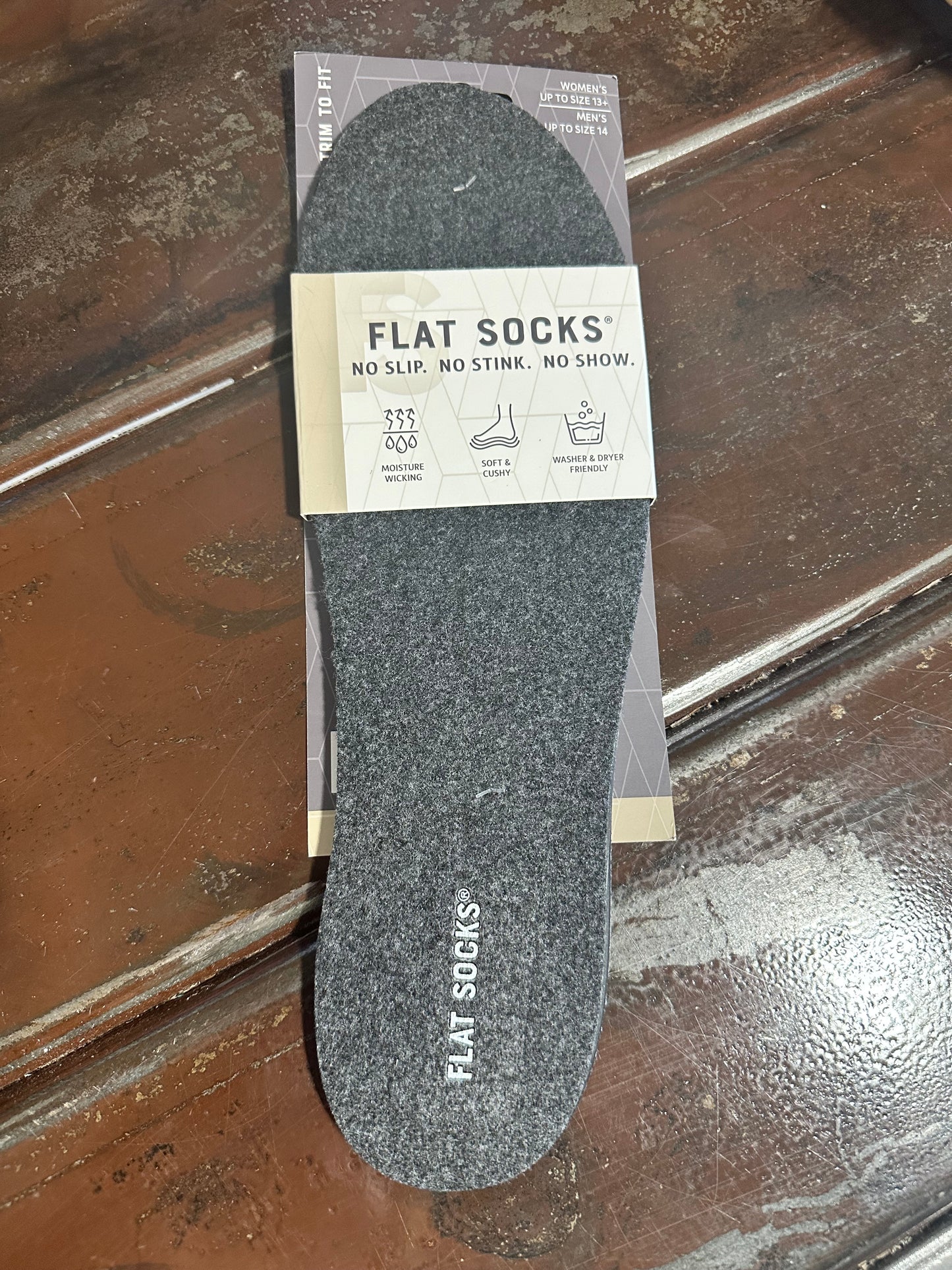 Flat Socks - large