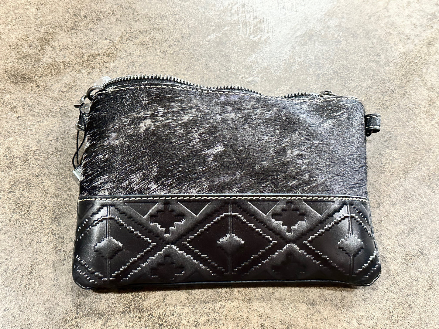 Montana West Crossbody Hair on Hide and stamped