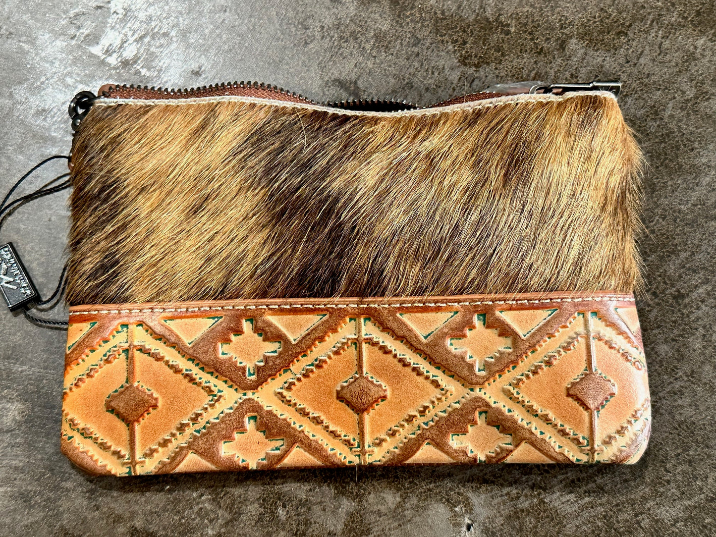 Montana West Crossbody Hair on Hide and stamped