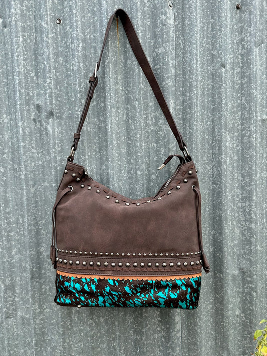 Trinity Ranch Blue Acid Handbag
