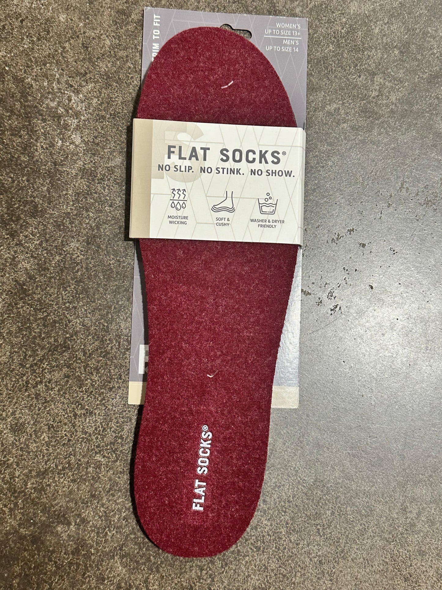 Flat Socks - large
