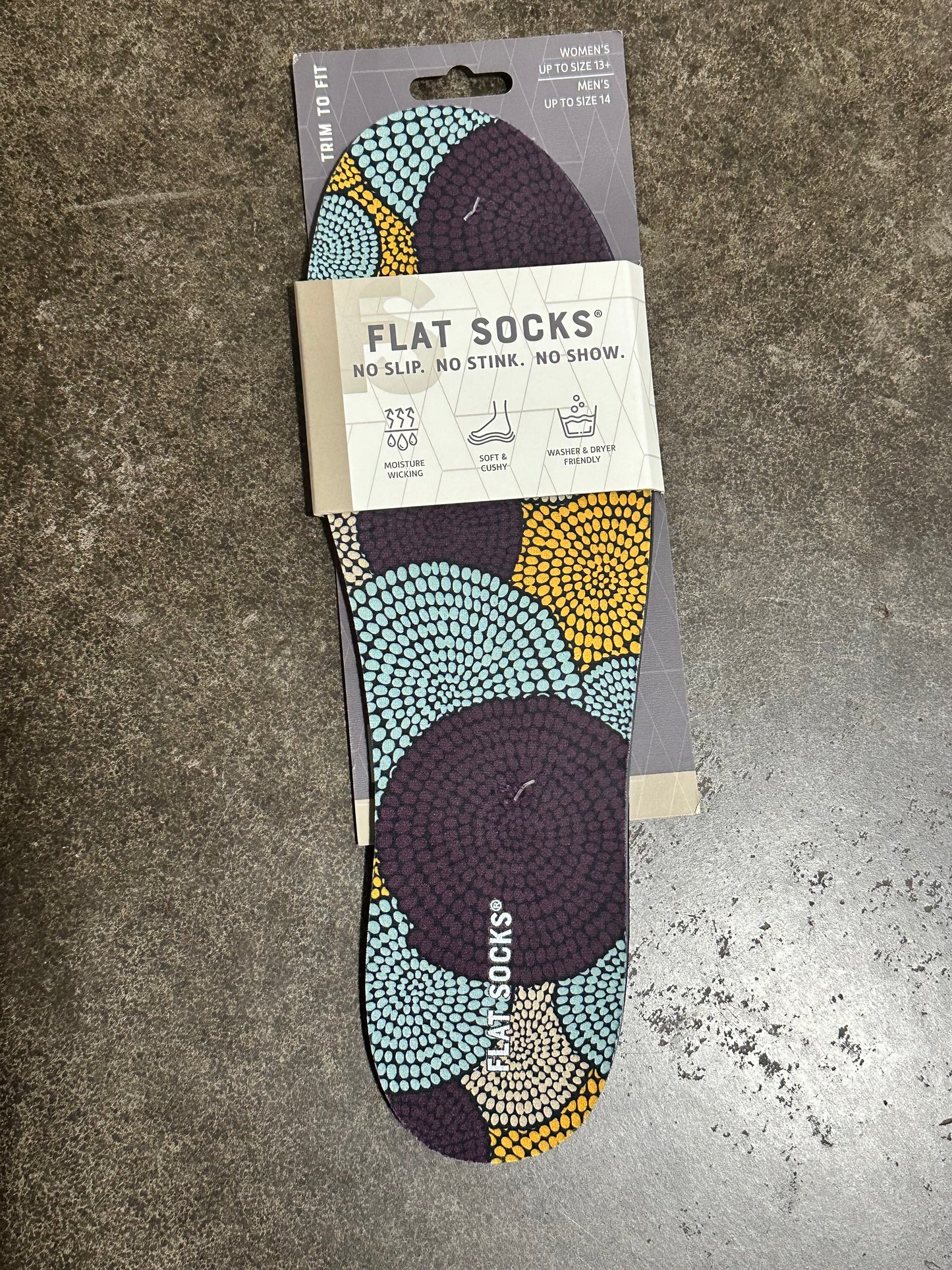 Flat Socks - large