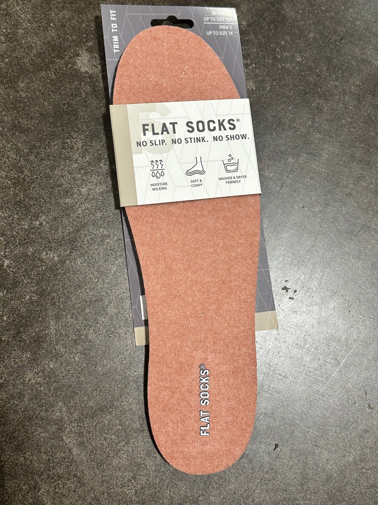 Flat Socks - large