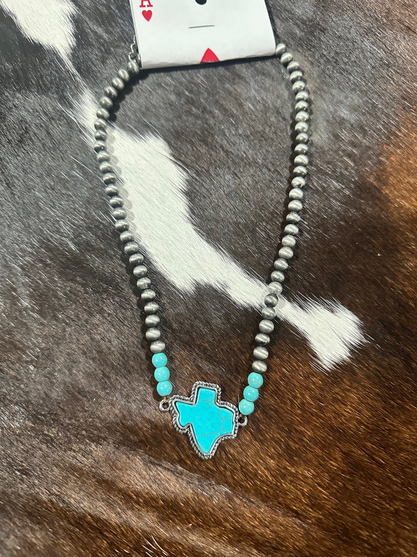 Beaded Texas Necklace