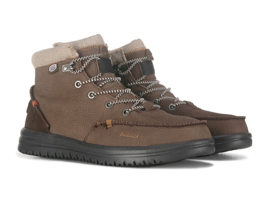 Hey Dude Bradley Boot Leather Brown