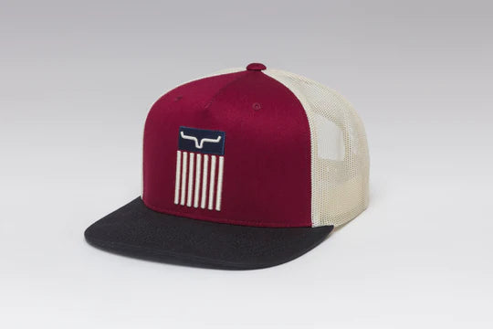 Kimes Ranch Cody Hat- Burgandy