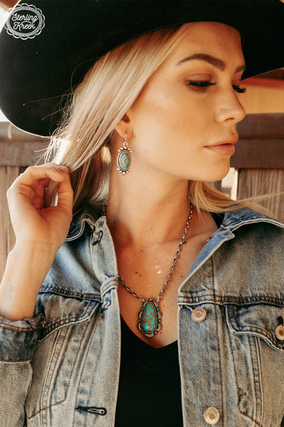 SUNSET STABLES NECKLACE/EARRINGS26.95