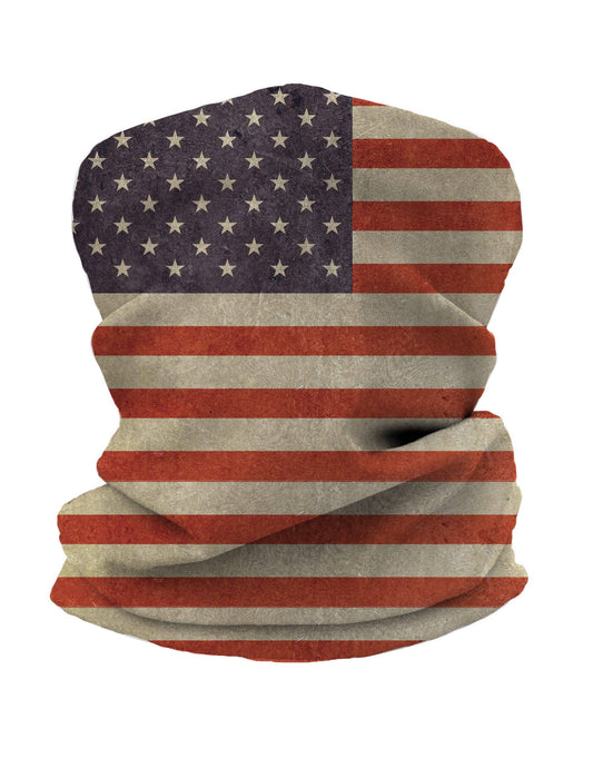 Be Free | Unisex American Flag Bandana Neck Gaiter