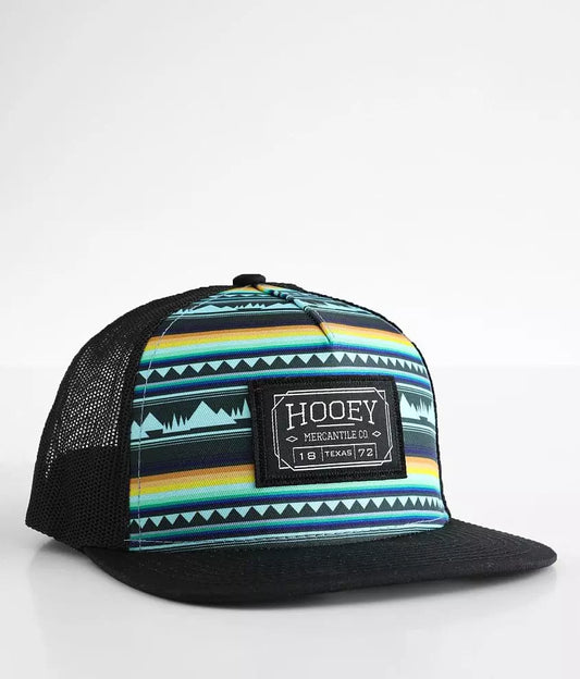 HOOEY 5 PANEL TRUCKER TURQ/BLACK 2302T-TQBK