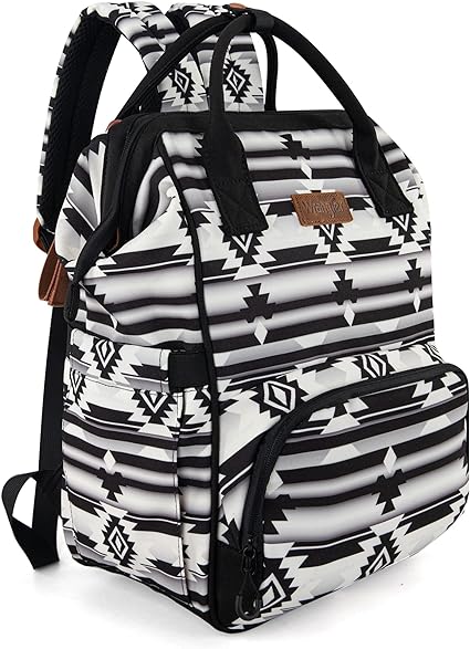 Montana West x Wrangler Callie Diaper Bag Backpack with Stroller Straps Multifunction Baby Travel Bag