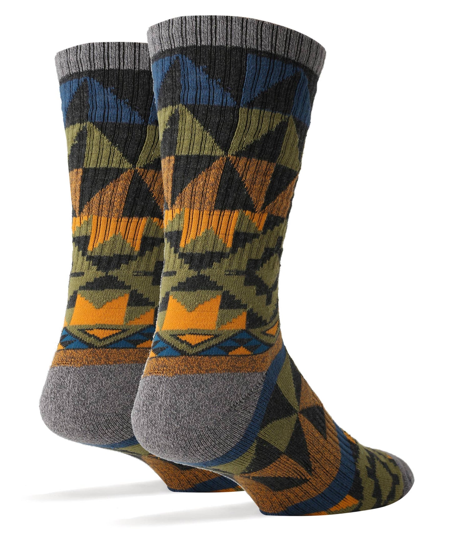 Autumn Night | Men's Premium Cotton Crew Athletic Socks