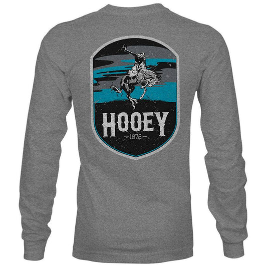 Hooey Cheyenne Grey Long Sleeve