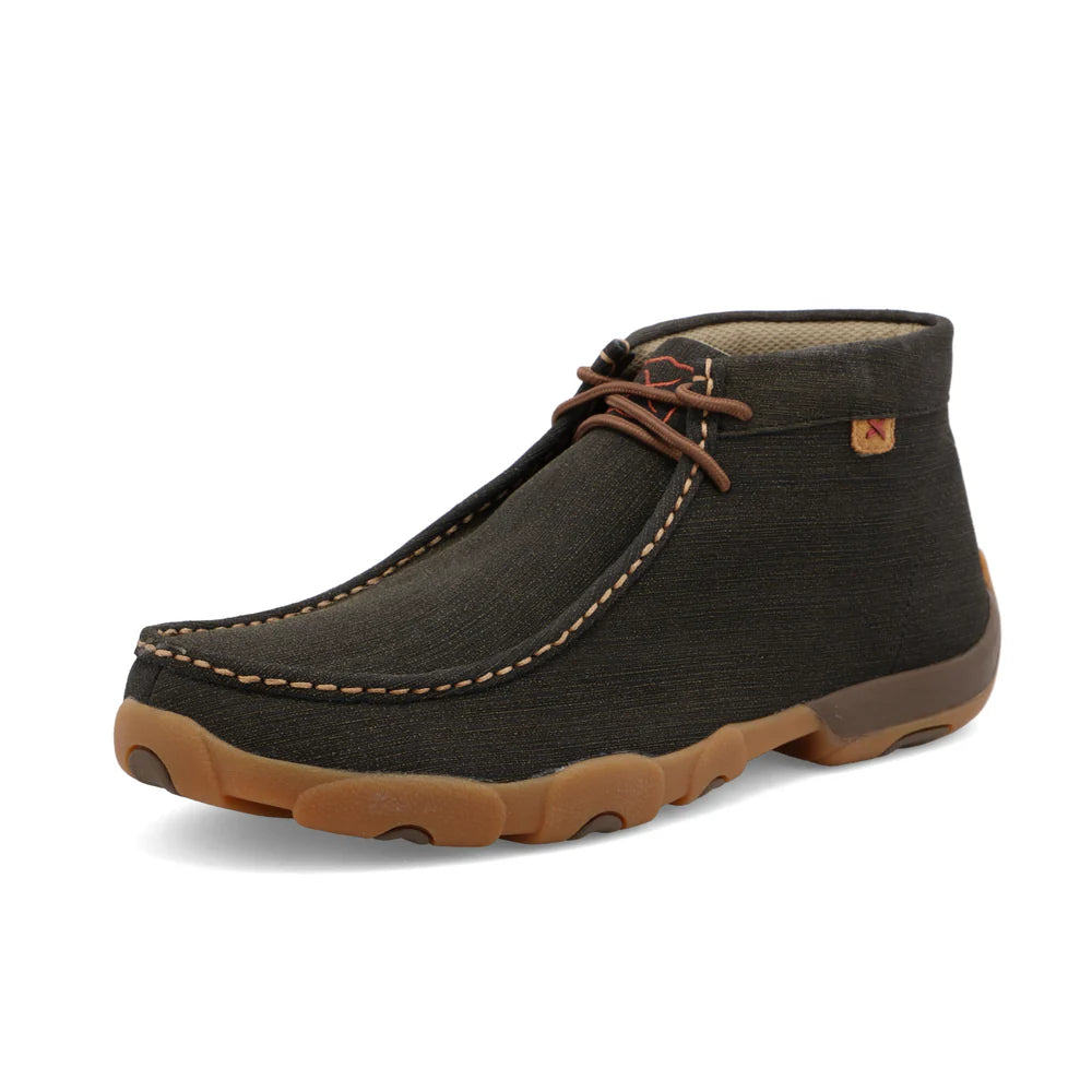 Twisted X Chukka Driving Moc Charcoal MDM0080