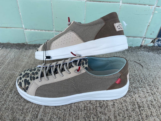 Hey Dude Karina Beige Leopard