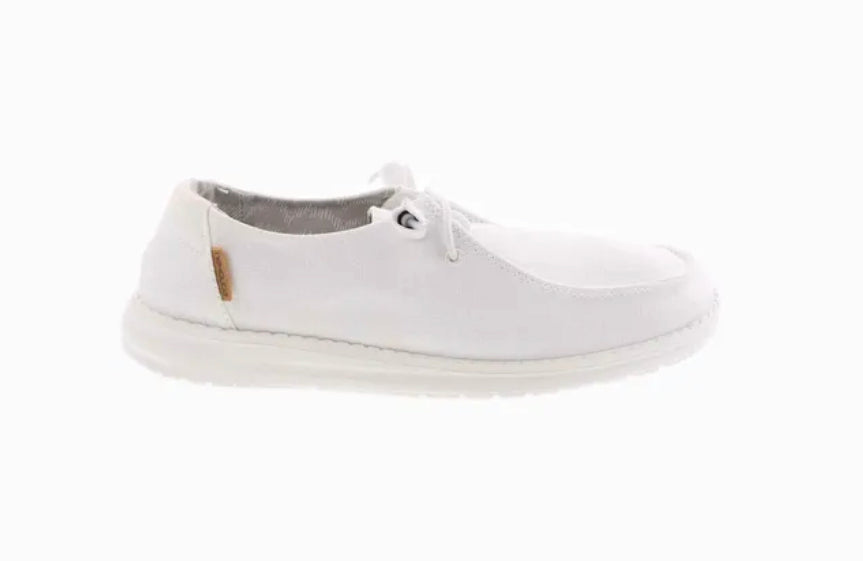 Hey Dude Wendy Chambray White