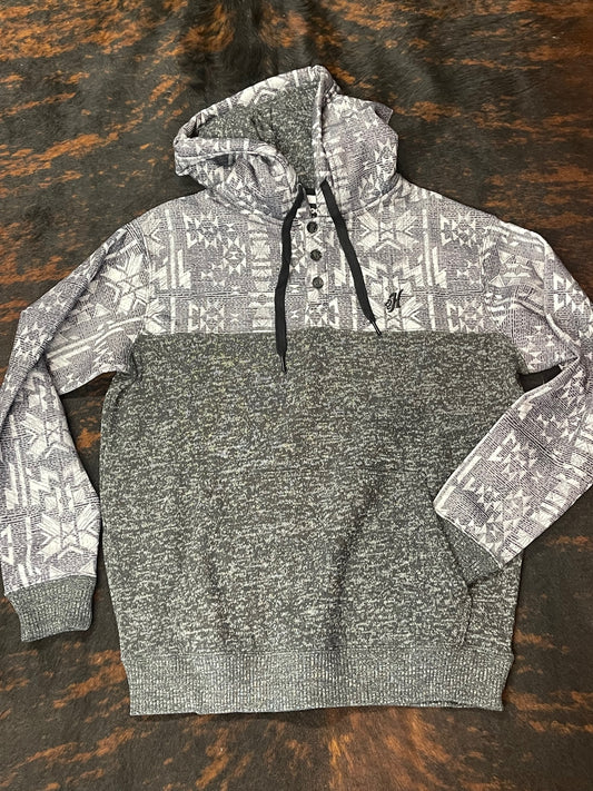 Hooey "Jimmy" Men's Grey Hoody