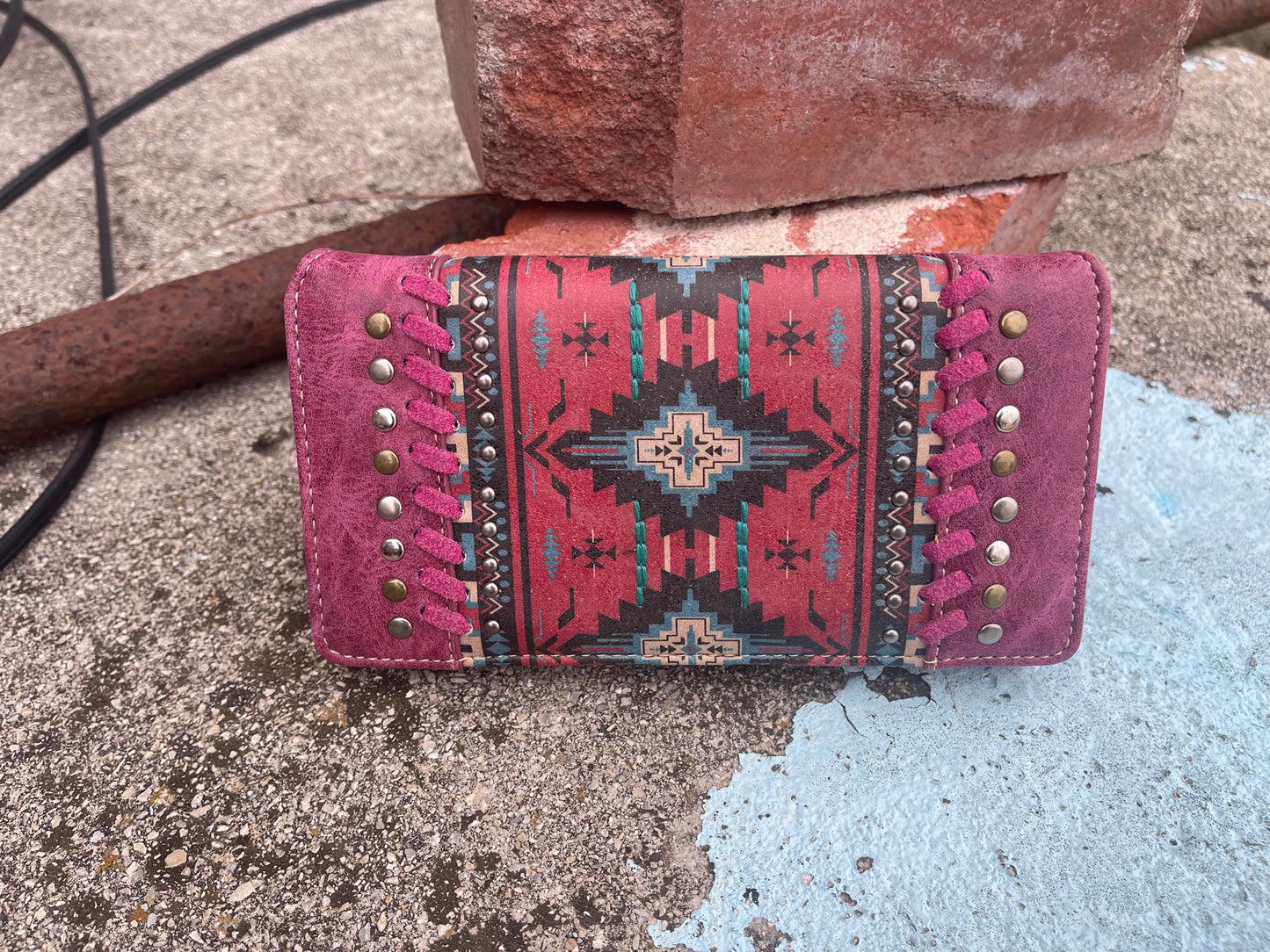 Montana West Plum Wallet