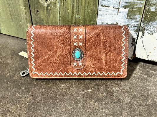 Montana West Stitched Wallet