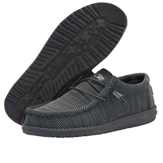 Hey Dude Wally Sox Asphalt Azur