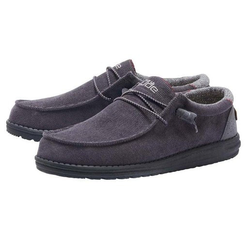 Hey Dude Wally Corduroy Shadow Grey