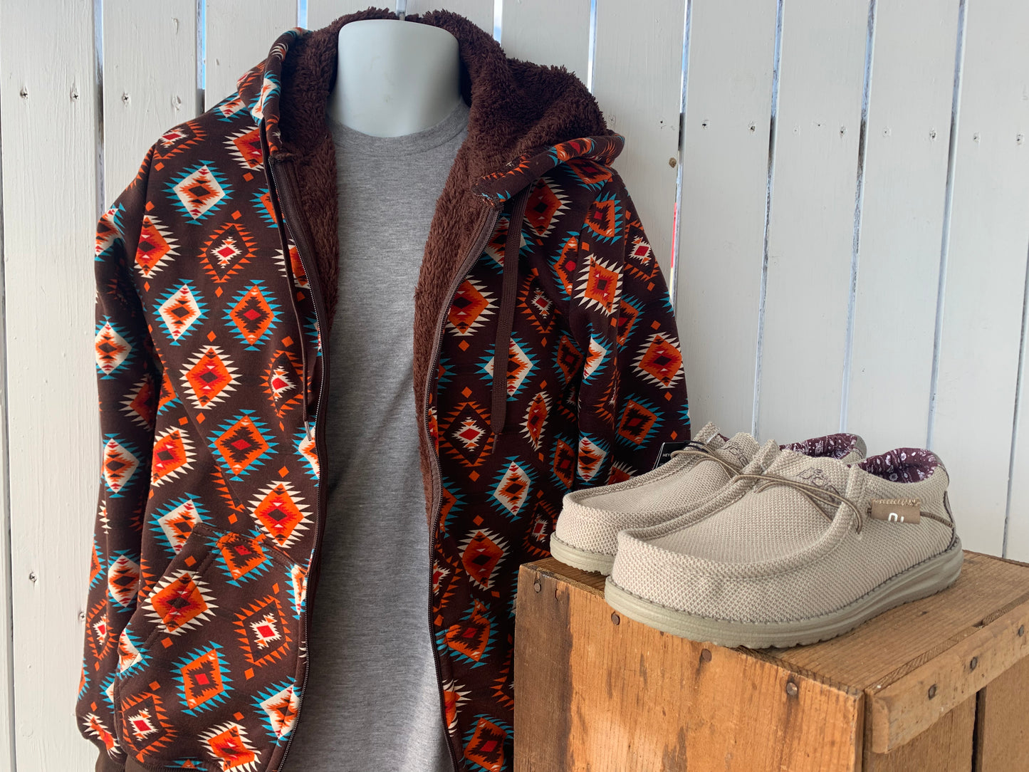 Nativo Crossroads Brown Jacket