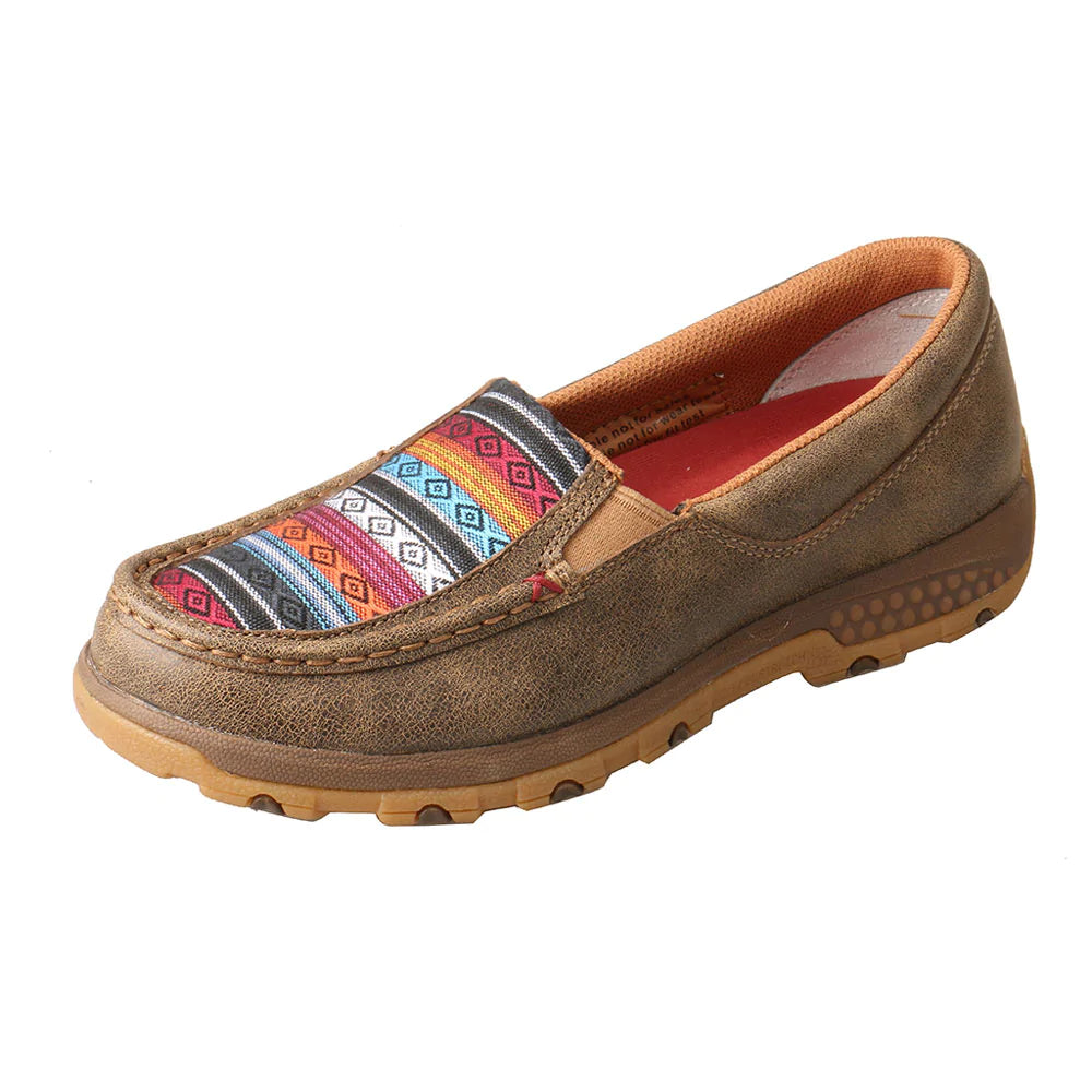 Twisted X Women’s Slip-On Driving Moc with CellStretch WXC0005