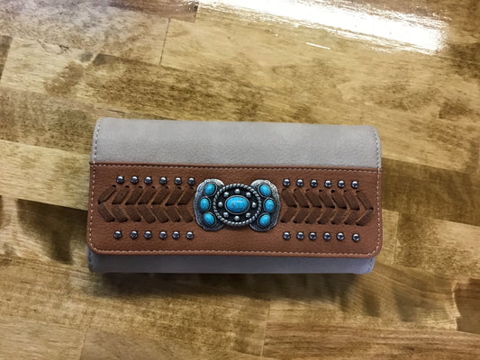 Montana West Tan Wallet