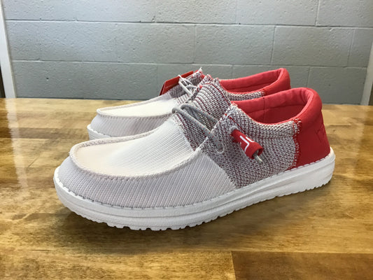 Hey Dude Wendy Sox Funk White Strawberry