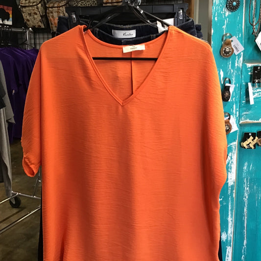 entro Orange Blouse