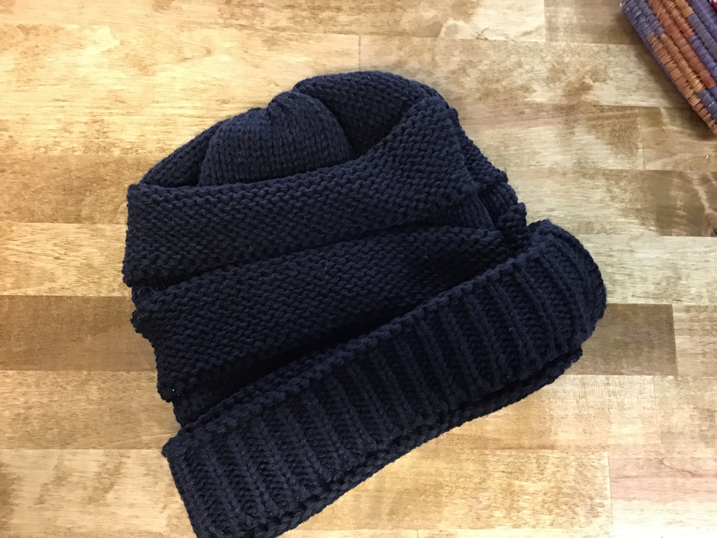 Black Beanie