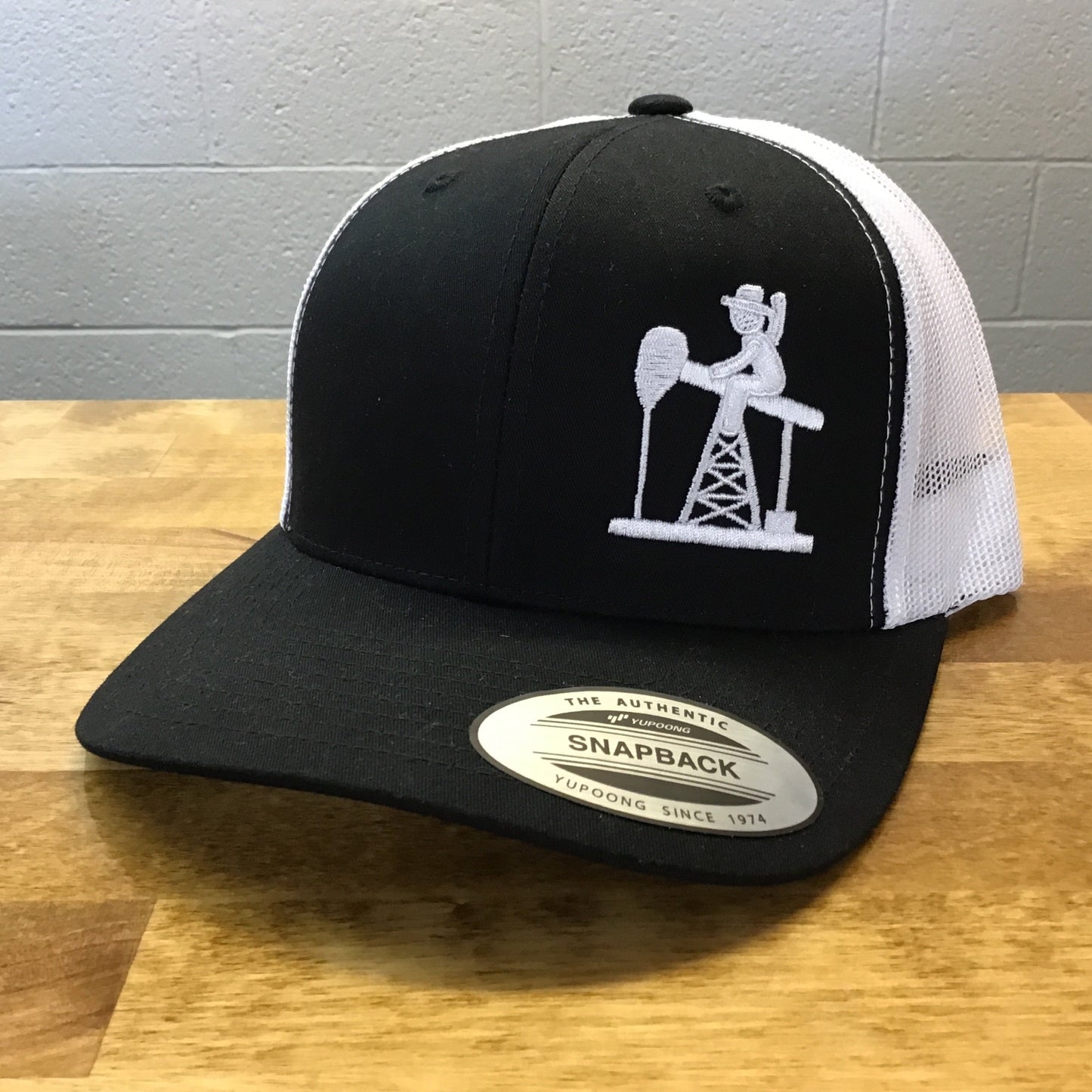 Ten Star Black/White Mesh Trucker Hat