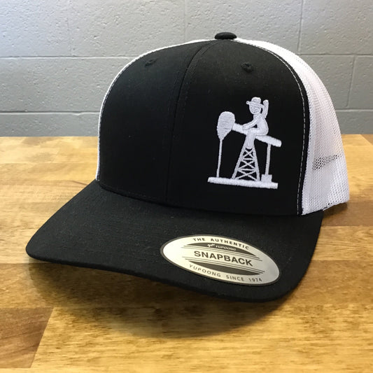 Ten Star Black/White Mesh Trucker Hat