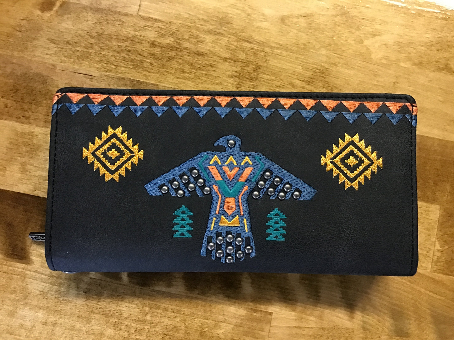 Wrangler Black Thunderbird Wallet