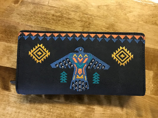 Wrangler Black Thunderbird Wallet