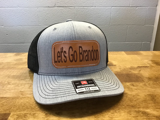 McIntire Heather Grey/Black - Let's Go Brandon