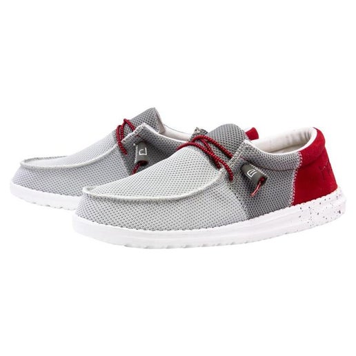 Hey Dude Wally Sox Funk Dark Grey Red