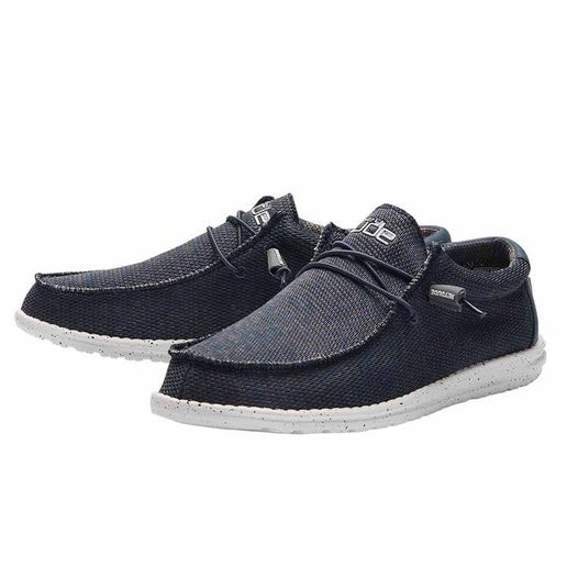Hey Dude Wally Sox Navy Grey