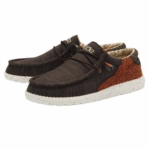 Hey Dude Wally Sox Wave Java Brown – Texas 36 Apparel